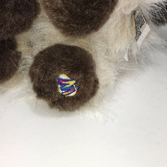 Ganz Webkinz Himalayan Cat 8" Plush Long Hair White Brown No Code Kitten - Picture 8 of 12